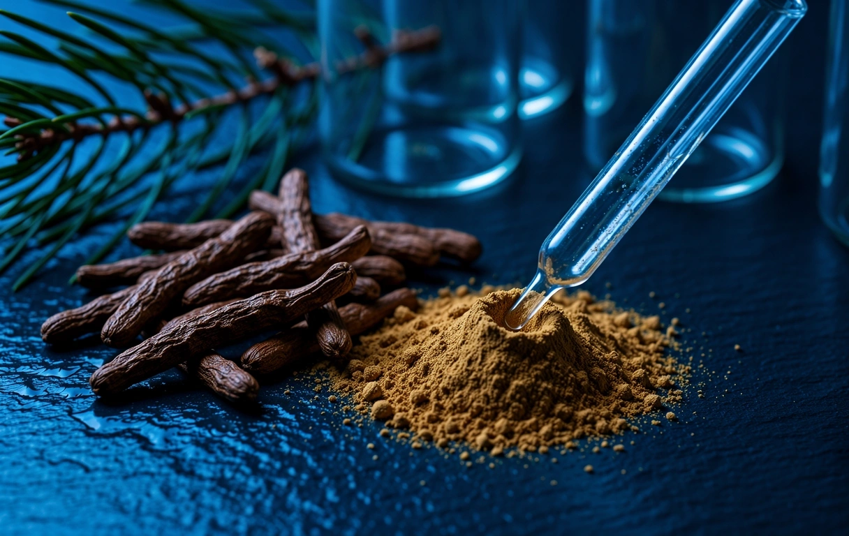 Naturalne ekstrakty roślinne w laboratorium